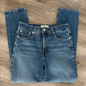 Madewell The Perfect Vintage Blue Denim Jeans